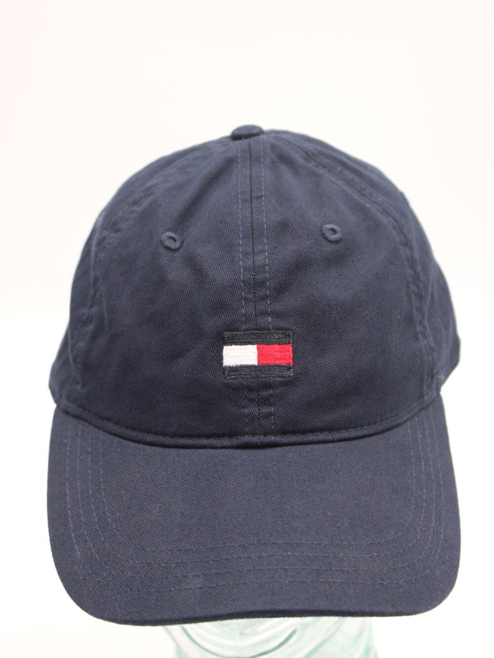 Tommy Hilfiger Baseball Cap Hat Navy Blue One Size Adjustable Strapback Logo